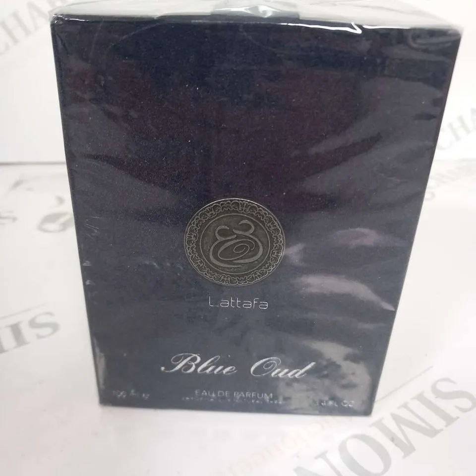 BOXED AND SEALED LATTAFA BLUE OUD EAU DE PARFUM 100ML
