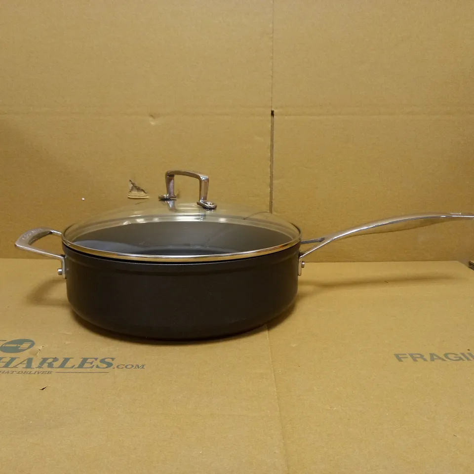 LE CREUSET TOUGHENED NON-STICK 26X7.8CM SAUTE PAN