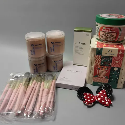 LOT OF BEAUTY PRODUCTS TO INCLUDE GARNIER HAIR FOOD WATERMELON