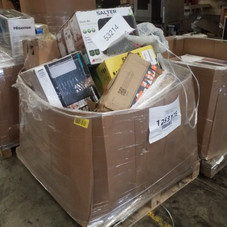 PALLET CONTAINING ASSORTED ELECTRICAL PRODUCT RETURNS INCLUDING