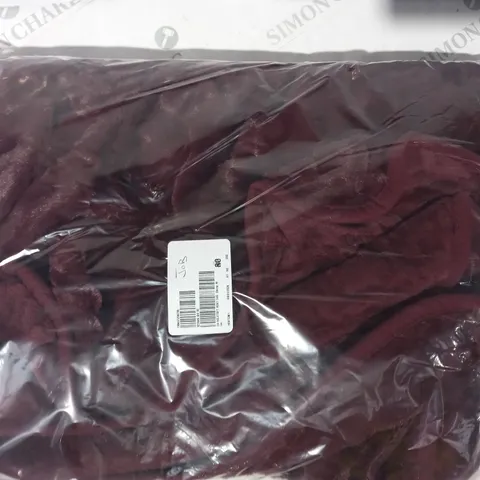 COZEE HOME VELVETSOFT HEATED THROW IN SHIRAZ WINE