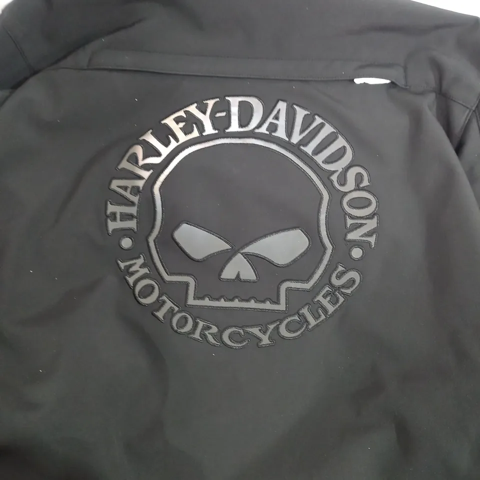 HARLEY DAVIDSON MOTORCYCLES JACKET WITH PADDING SIZE L 