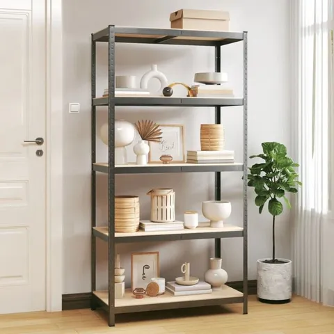 BOXED 180CM 5 SHELF SHELVING UNIT