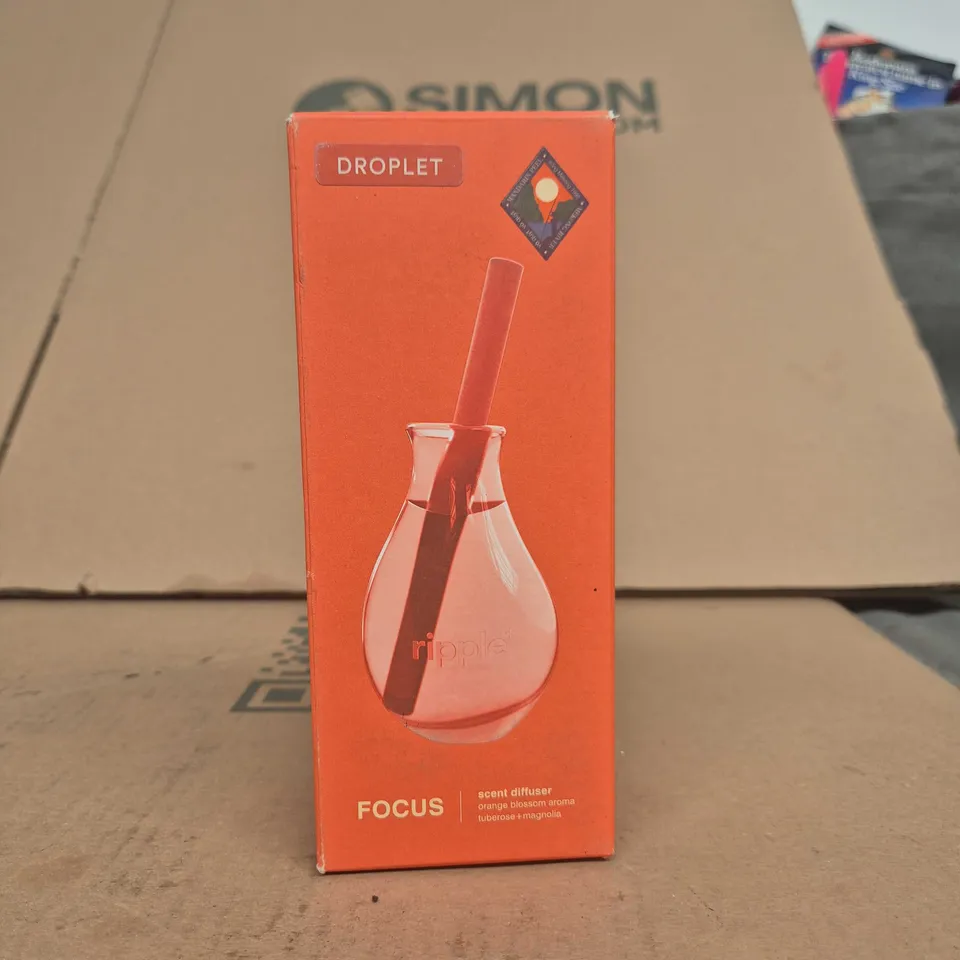 FOCUS DROPLET SCENT DIFFUSER – ORANGE BLOSSOM AROMA (IN BOX) 