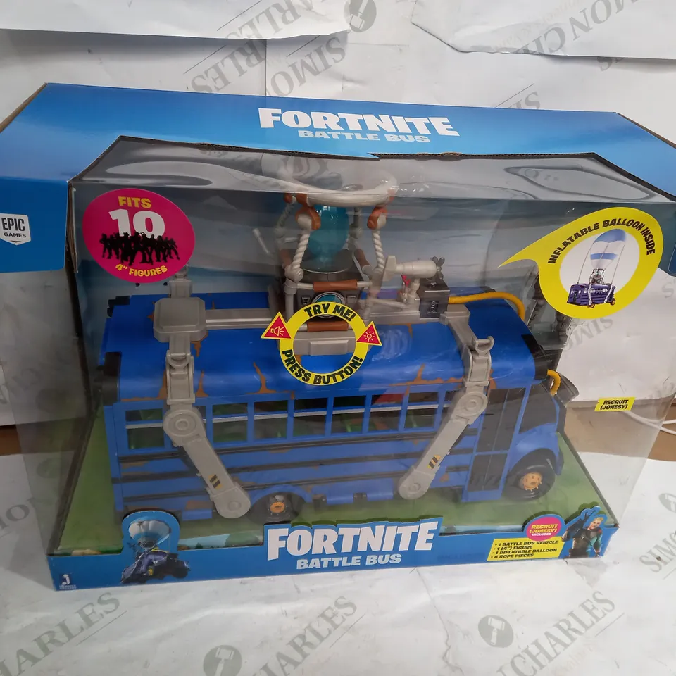FORTNITE DELUXE VEHICLE - BATTLE BUS RRP £62.99