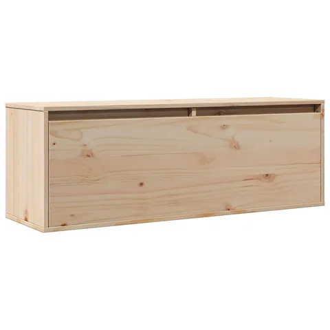 PINE WOOD STORAGE CABINET