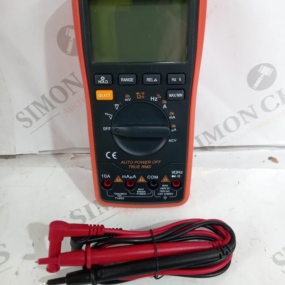 BOXED ASTRO AI TRUE EMS 6000 COUNTS MULTIMETER 