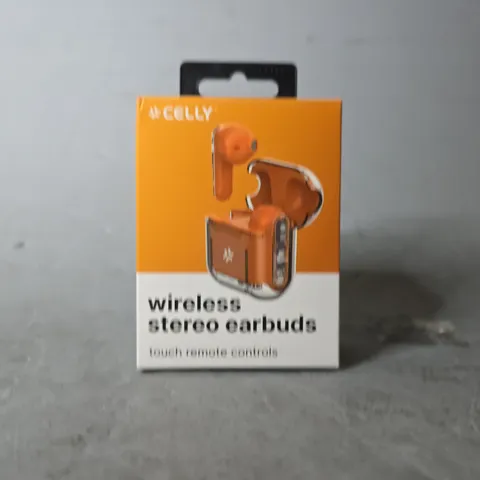BOXED CELLY WIRELESS STEREO EARBUDS 