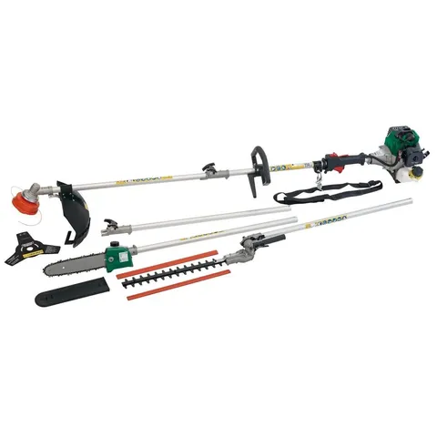 BOXED 4 IN 1 PETROL GARDEN TOOL