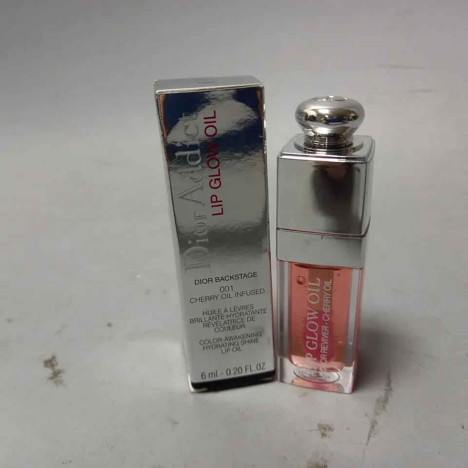 BOXED DIOR ADDICT LIP GLOW OIL (6ml - 001 PINK)