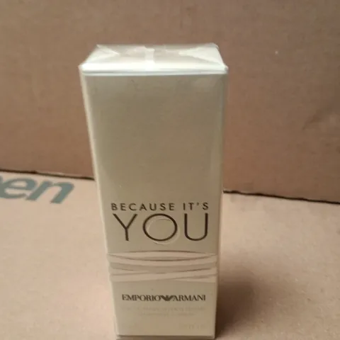 BOXED AND SEALED EMPORIO ARMANI BECAUSE IT'S YOU