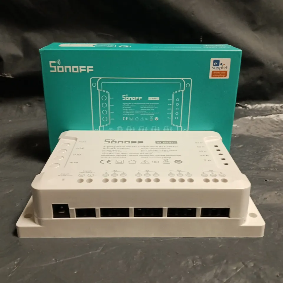 SONOFF 4-GANG WI-FI SMART SWITCH WITH RF CONTROL