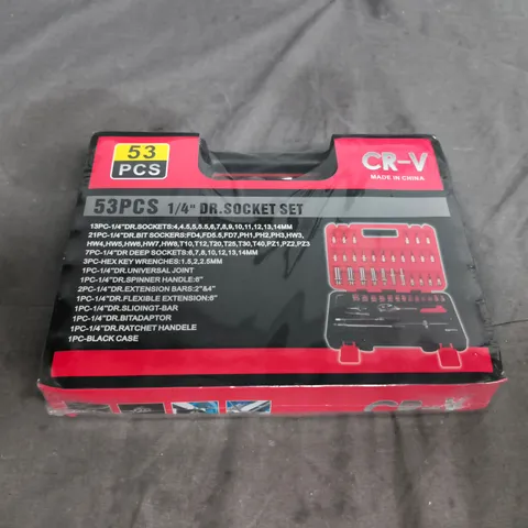 CR-V 53-PIECE 1/4" DRIVE SOCKET