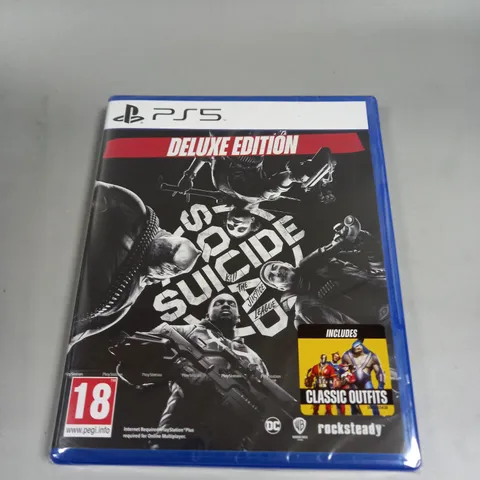 SEALED SUICIDE SQUAD DELUXE EDITION FOR PS5