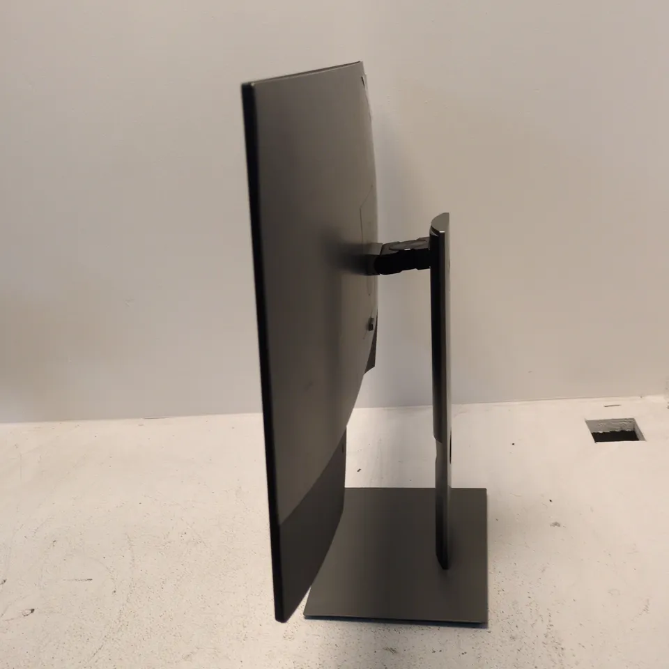 DELL COMPUTER MONITOR – BLACK, HDMI & DISPLAYPORT INPUTS, ON STAND