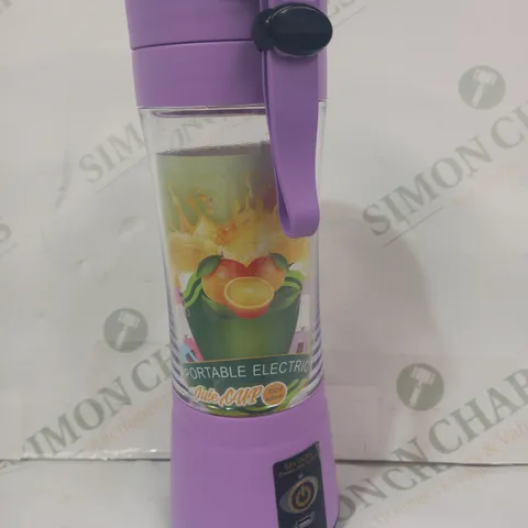 PORTABLE AND RECHARGEABLE BATTERY JUICE BLENDER