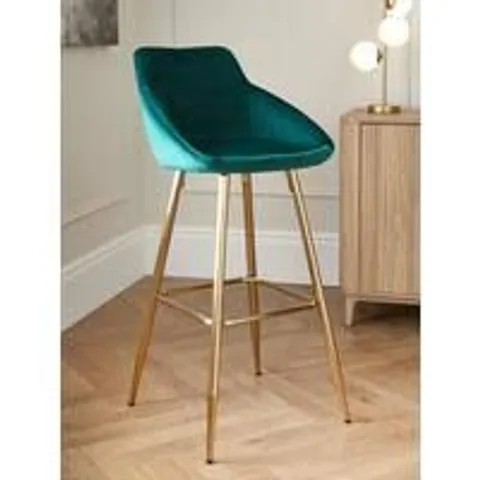 BOXED GREEN DAHLIA BARSTOOL