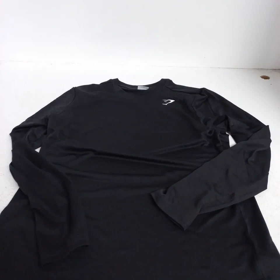 GYMSHARK ARRIVAL LONG SLEEVE T-SHIRT – M SLIM