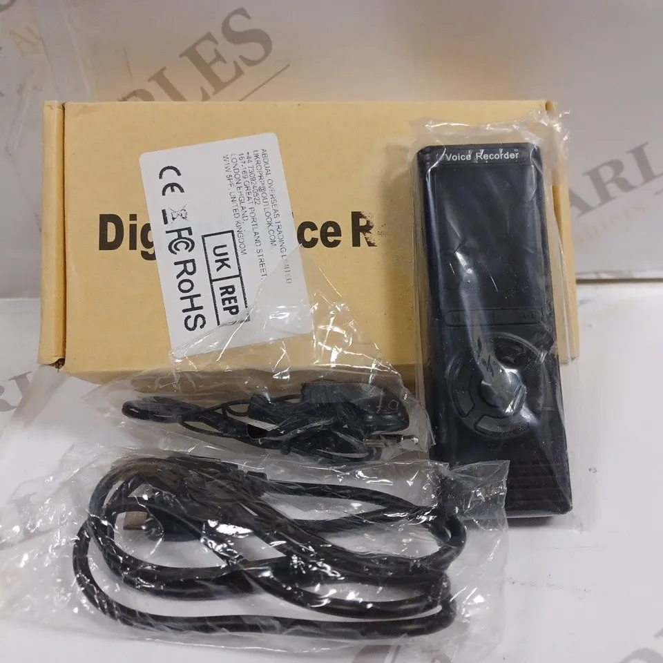 BOXED DIGITAL VOICE RECORDER