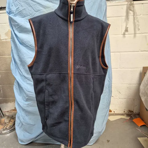 SCHÖFFEL OAKHAM FLEECE GILET – NAVY, UK 44 (EU 54)