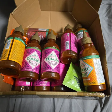 TABASCO BRAND ASSORTED HOT SAUCES – BULK BOX LOT -  COLLECTION ONLY 