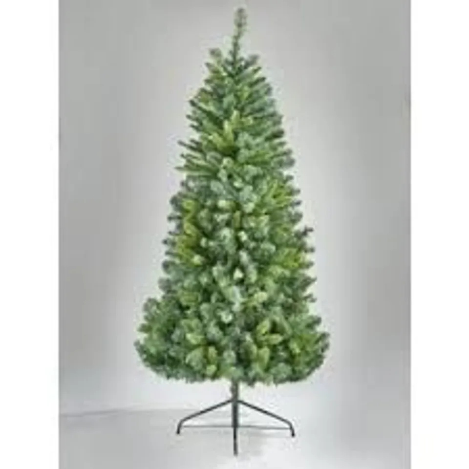 BOXED 6FT SPACE SAVING HALF TREE - COLLECTION ONLY RRP £49.99