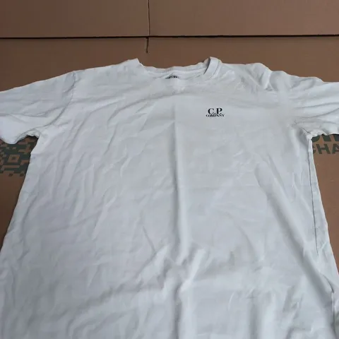 CP COMPANY WHITE KIDS TEE SIZE 12