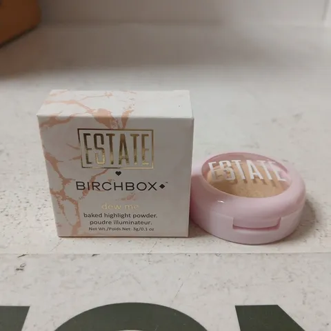 LARGE QUANTITY OF ESTATE BIRCHBOX DEW ME BAKED HIGHLIGHT POWDER