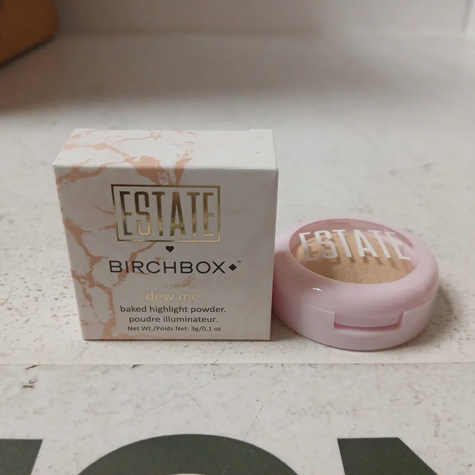LARGE QUANTITY OF ESTATE BIRCHBOX DEW ME BAKED HIGHLIGHT POWDER