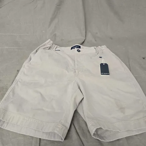 MR MARVIS STONE GREY SHORTS SIZE M