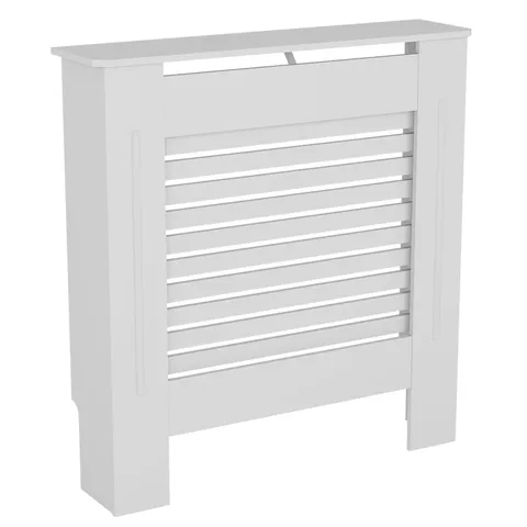 BOXED LASSIC MILTON RADIATOR COVER, SMALL - WHITE (1 BOX)