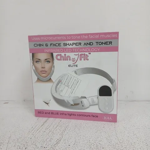 CHIN FIT ELITE β CHIN & FACE SHAPER & TONER WITH INFRARED LED TECHNOLOGY (IGIA) BOXED