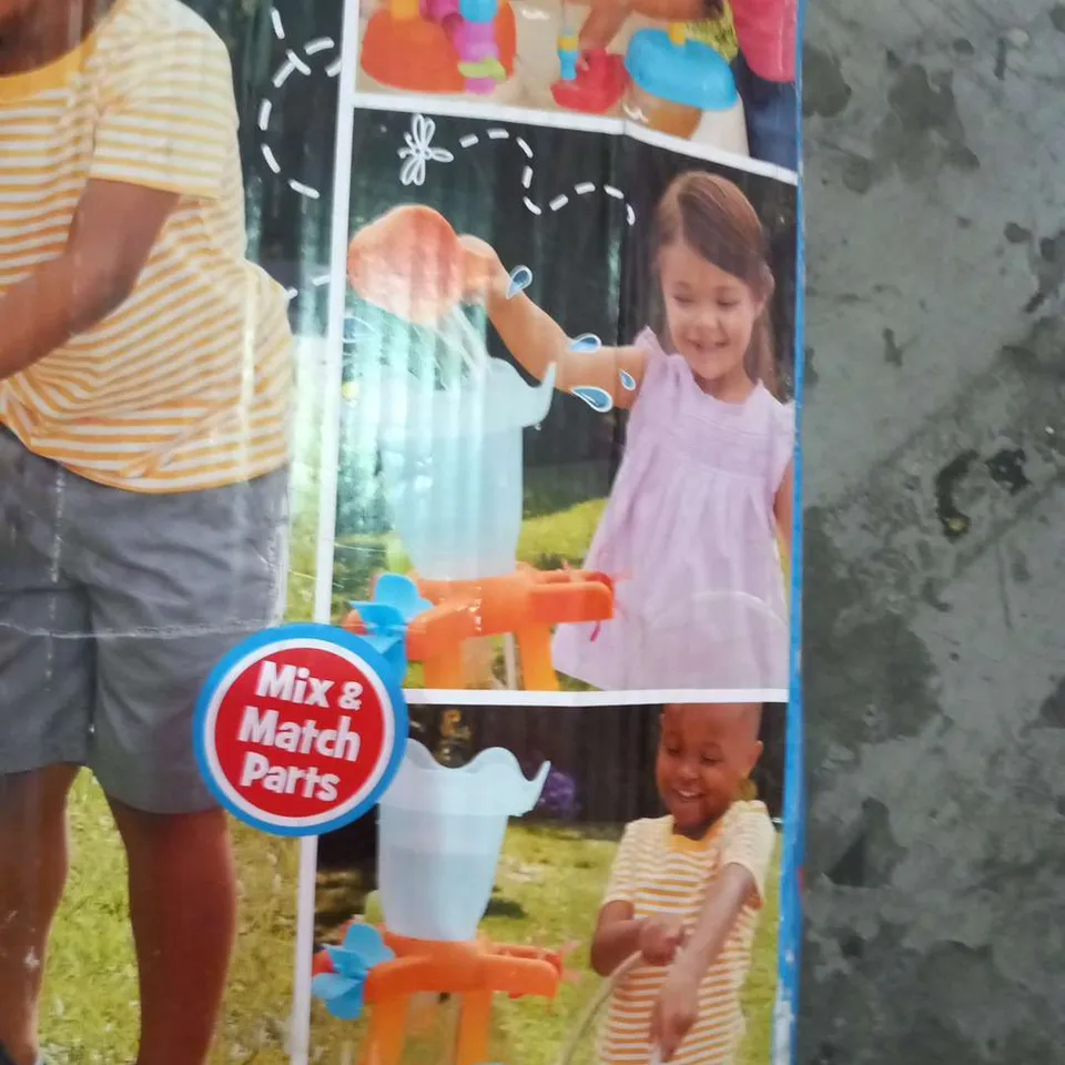 BOXED LITTLE TIKES FOUNTAIN FACTORY WATER TABLE