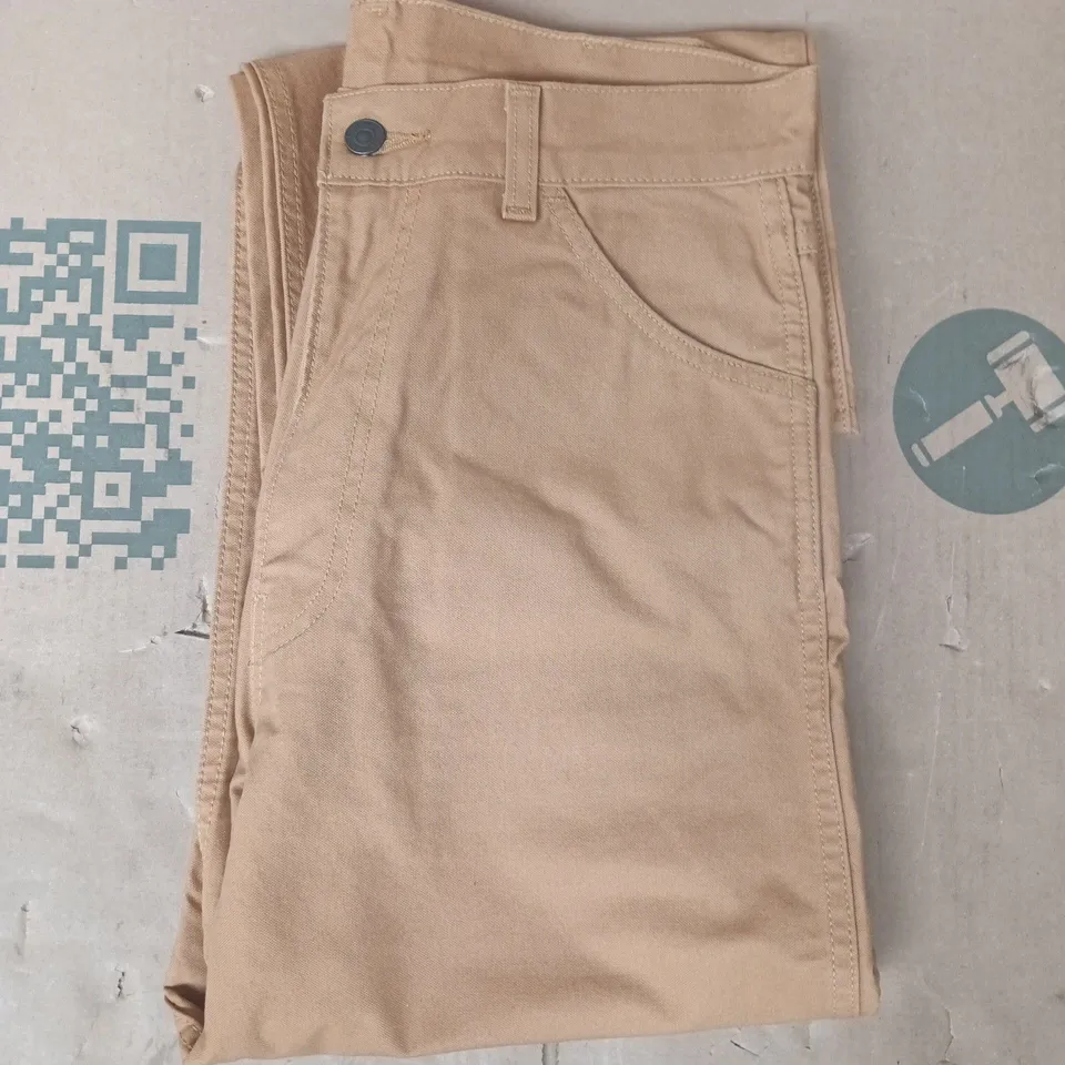 LEVI'S CARPENTER CROP JEANS IN SAND SIZE 29/29