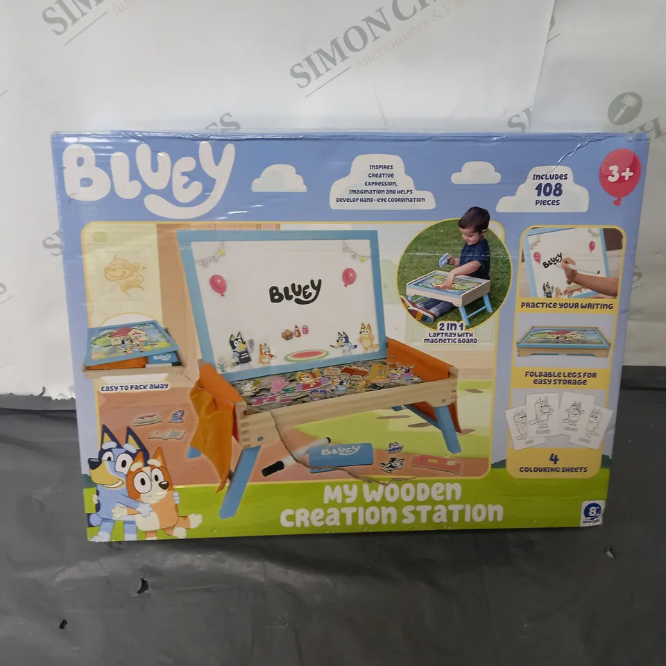 BLUEY MY WOODEN CREATION STATION 3+ YEARS