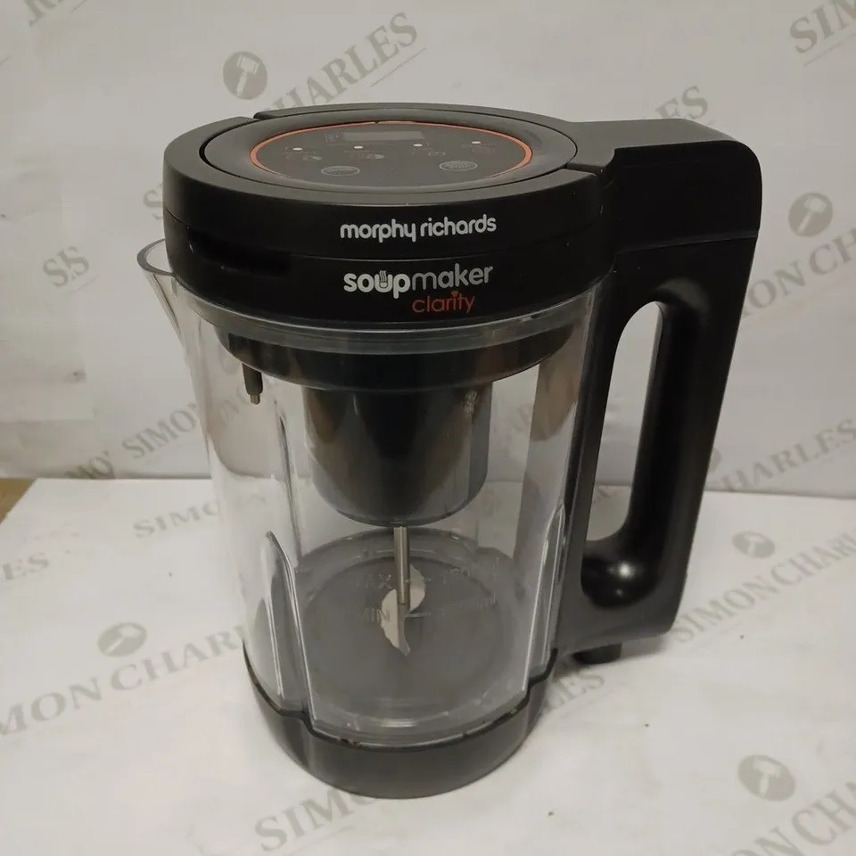 MORPHY RICHARDS CLARITY SOUP MAKER