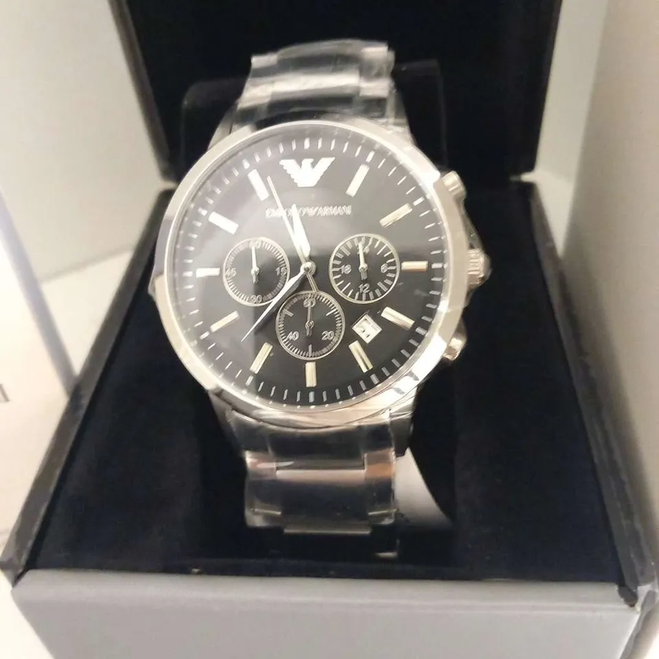 BOXED EMPORIO ARMANI AR2434 WRIST WATCH