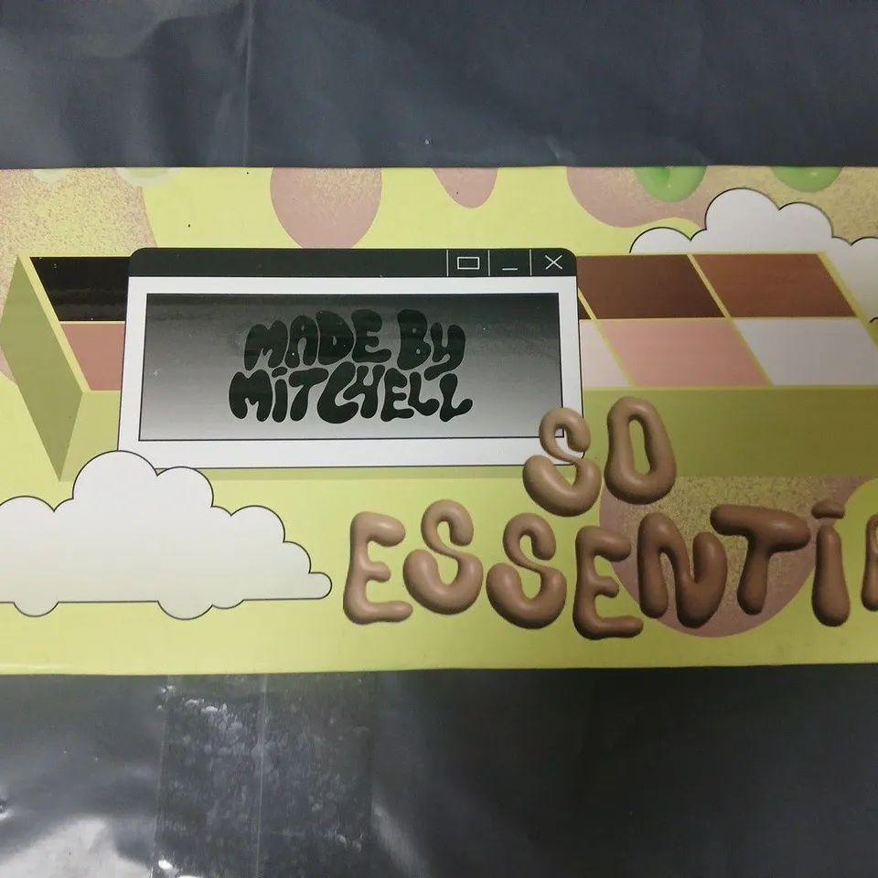 SEALED MADE BY MITCHELL SO ESSENTIAL COLOUR CASE COSMETIC PAINT PALETTE AND BRUSH