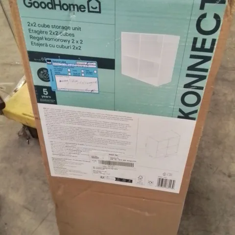 BOXED GOODHOME 2X2 CUBE STORAGE UNIT 