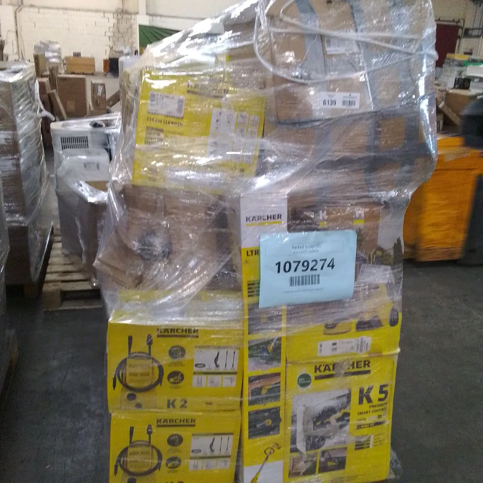 PALLET OF APPROXIMATELY 24 UNPROCESSED RAW RETURN HOUSEHOLD AND ELECTRICAL GOODS TO INCLUDE;