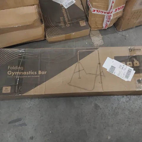 BOXED KAYMAN FOLDING GYMNASTICS BAR