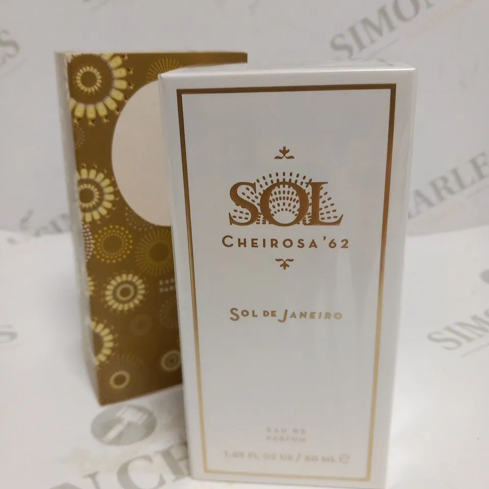 BOXED AND SEALED SOL CHEIROSA' 62 SOL DE JANEIRO EAU DE PARFUM 50ML