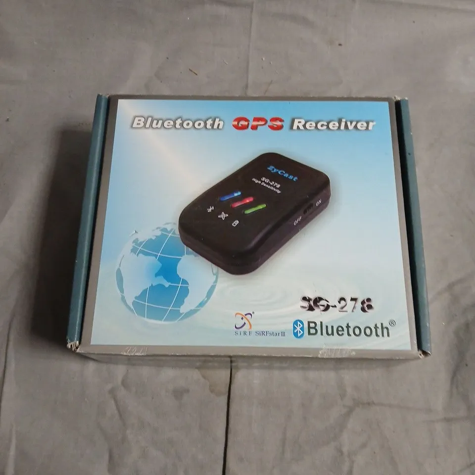 SG278 BLUETOOTH GPS RECEIVER 
