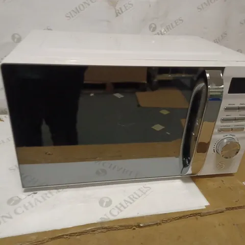 SWAN 700W WHITE SYMPHONY DIGITAL MICROWAVE