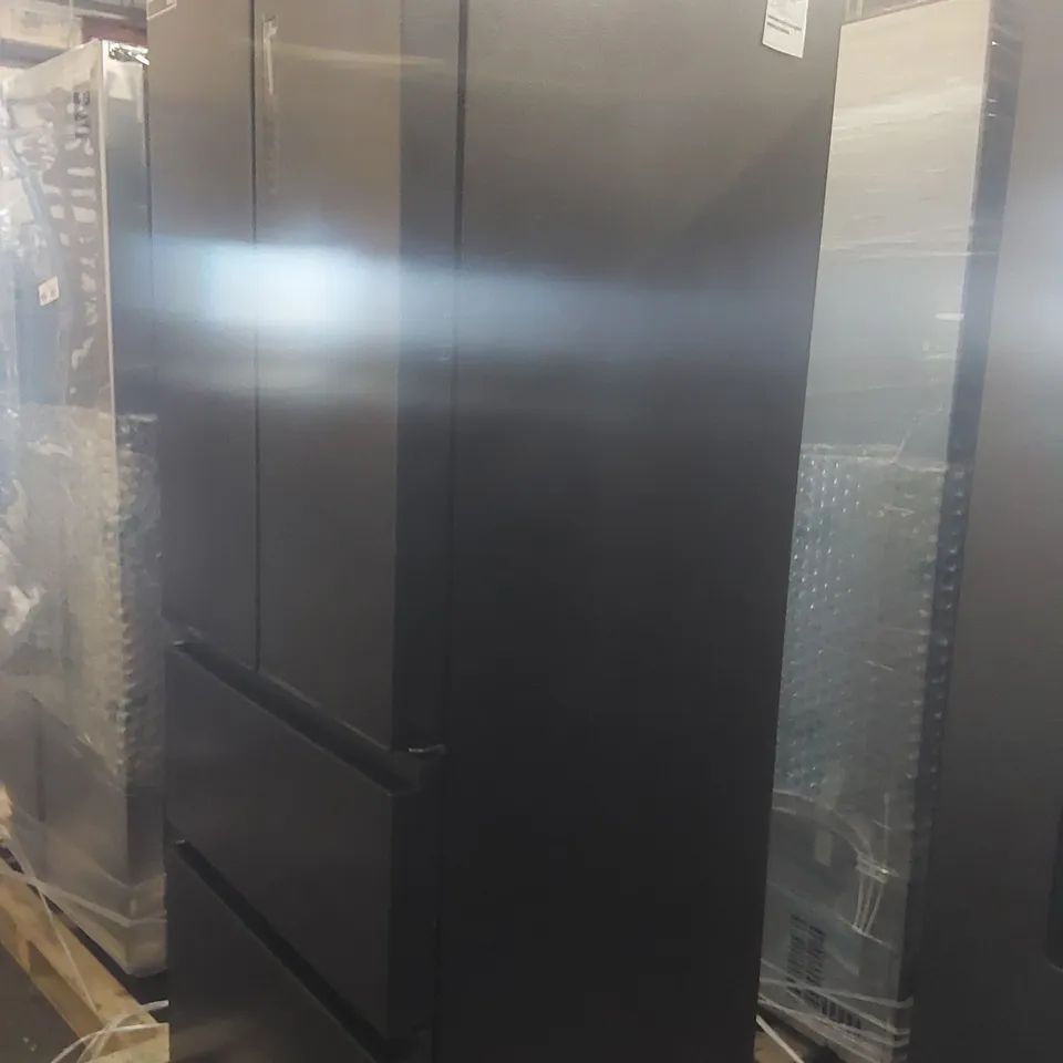 HAIER FD 70 SERIES 3 HFR3718ENPT FRIDGE FREEZER - SLATE BLACK