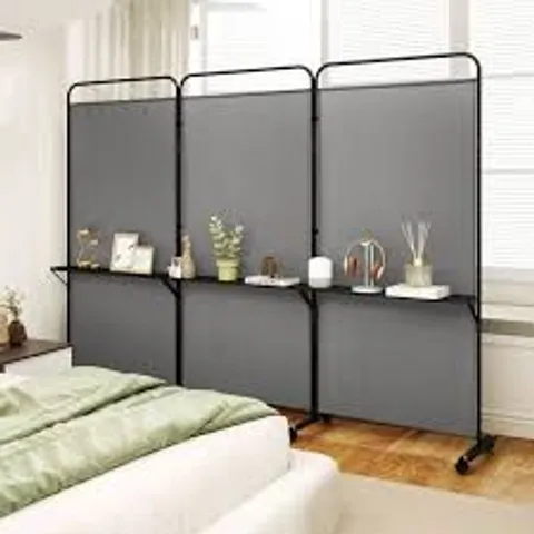 BOXED COSTWAY 3-PANEL ROOM DIVIDER 