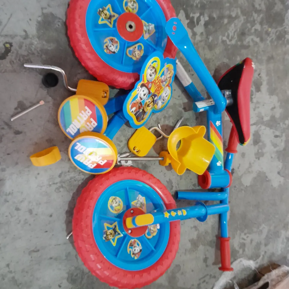 PAW PATROL 2-IN-1 10 INCH BIKE