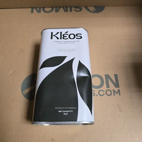 KLÉOS EXTRA VIRGIN OLIVE OIL, 1 L – PRODUCT OF GREECE (KORONEIKI VARIETY)