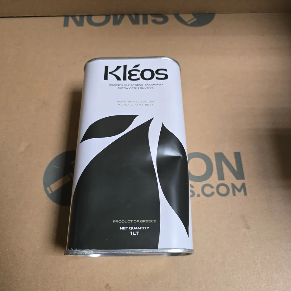 KLÉOS EXTRA VIRGIN OLIVE OIL, 1 L – PRODUCT OF GREECE (KORONEIKI VARIETY)