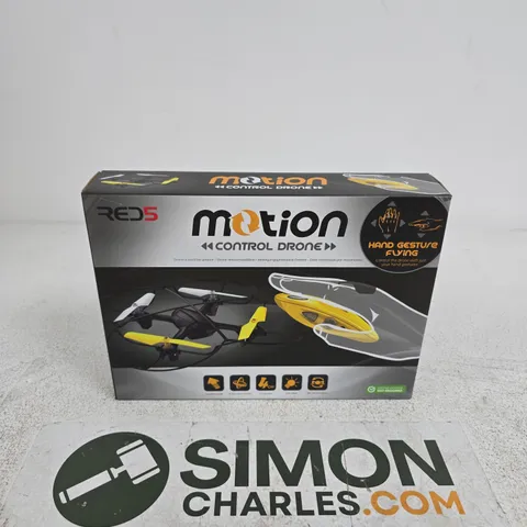 BOXED RED5 MOTION CONTROL DRONE β HAND-GESTURE FLYING TOY